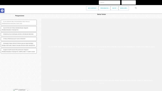 Screenshot Website
